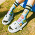 printed socks with tattoo designs american socks alternative and colorful