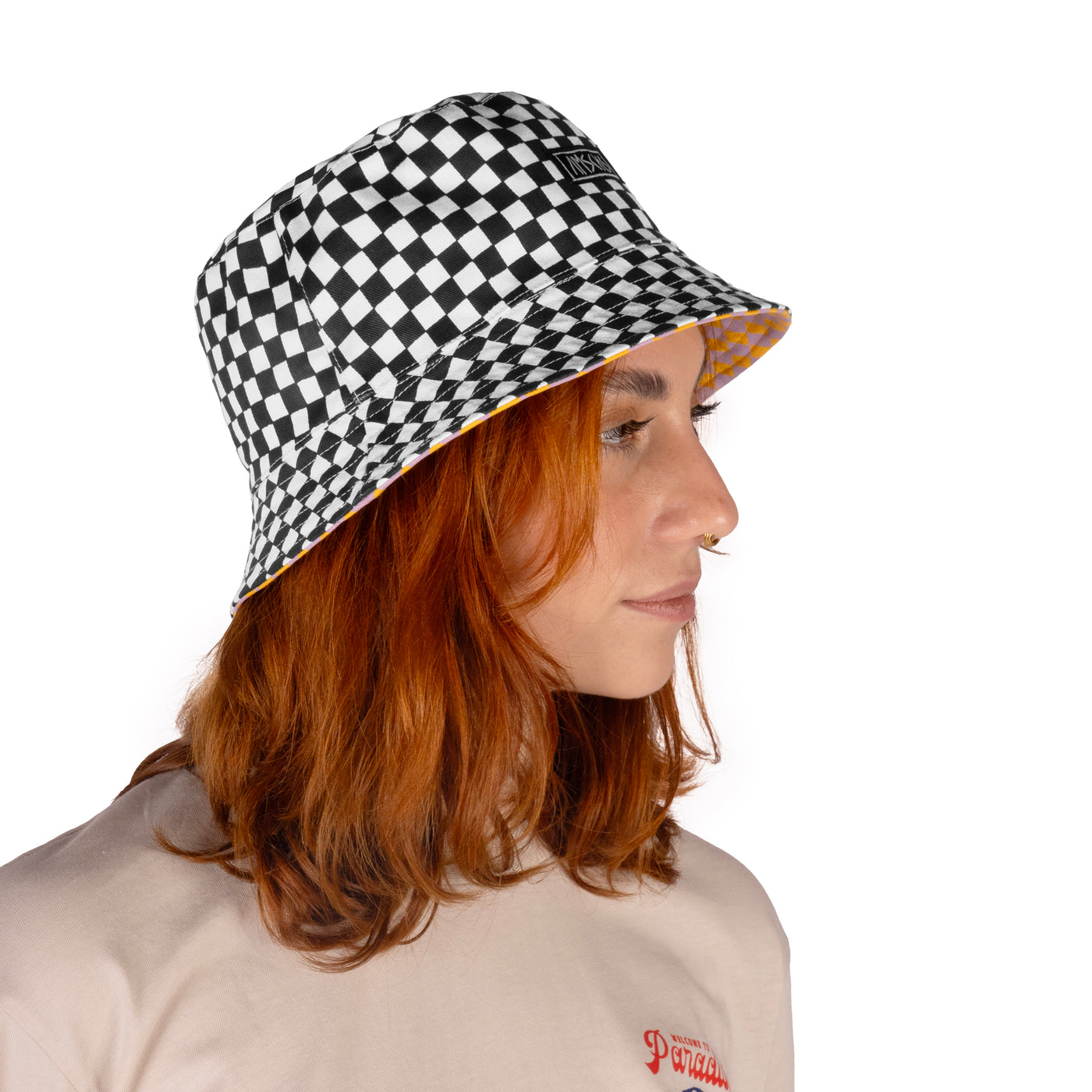 Checkerboard - Reversible Bucket Hat