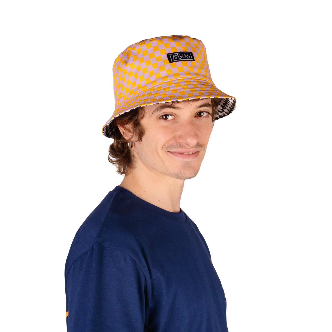 Checkerboard - Reversible Bucket Hat