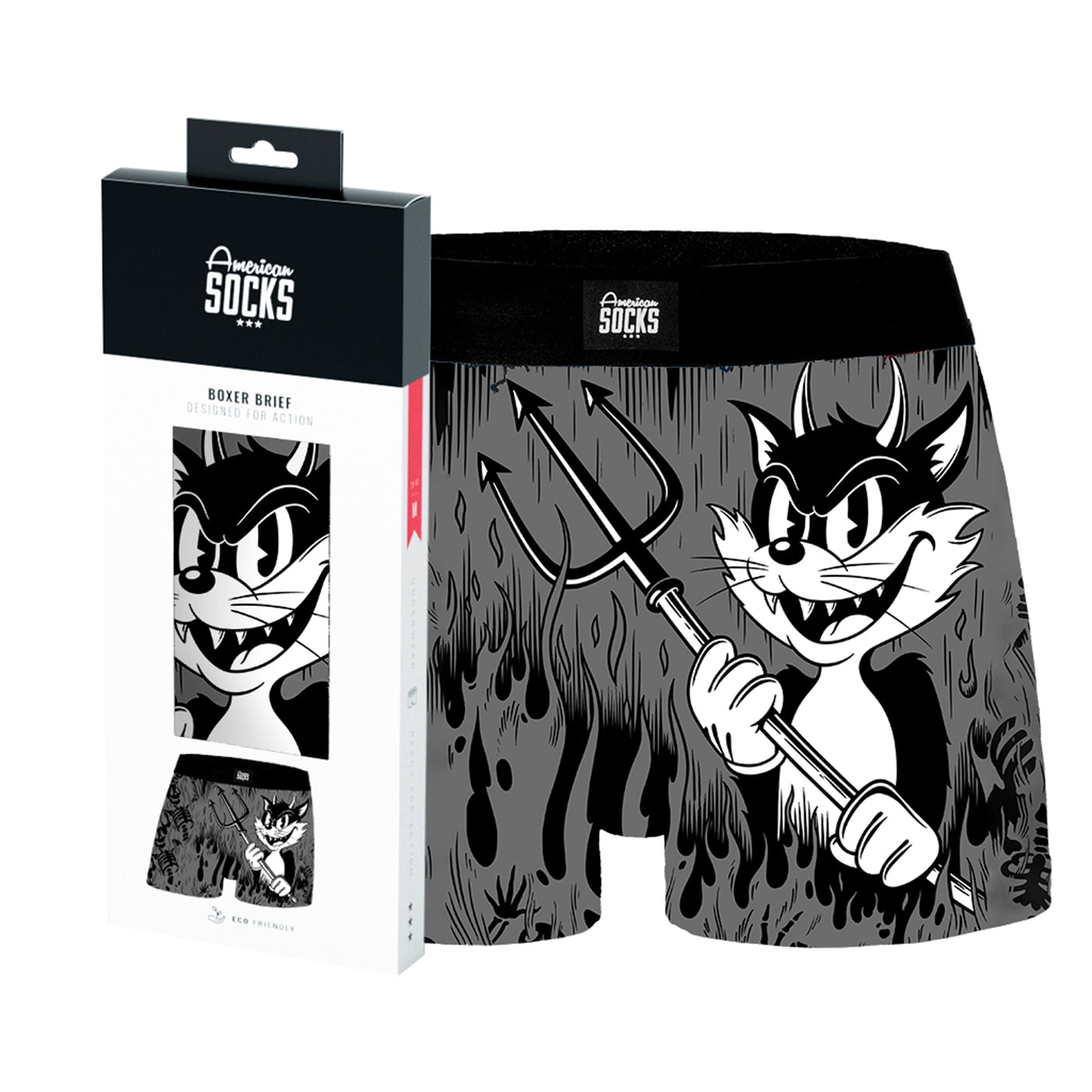 Evil Cat - Boxer Brief