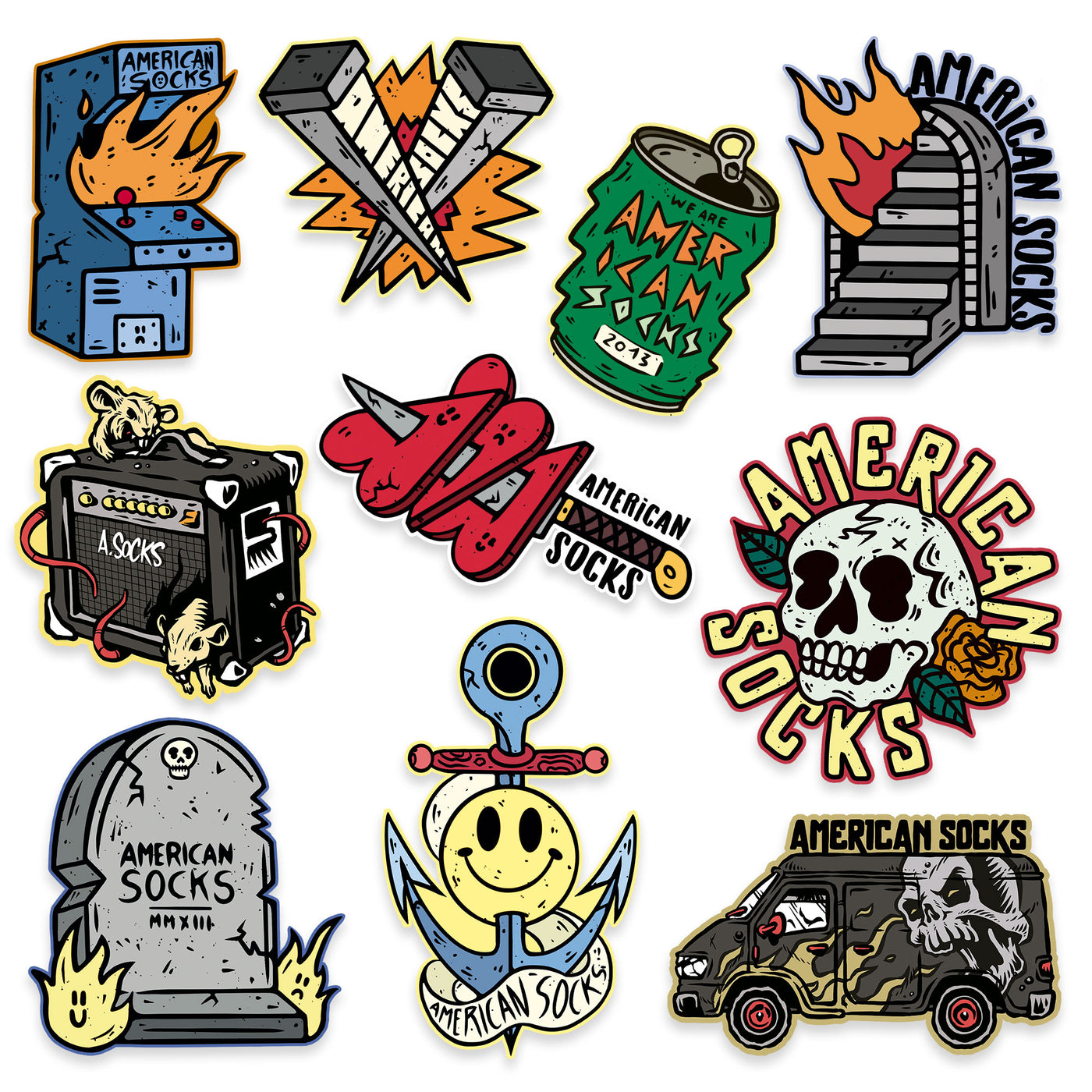 Trash - Sticker Pack