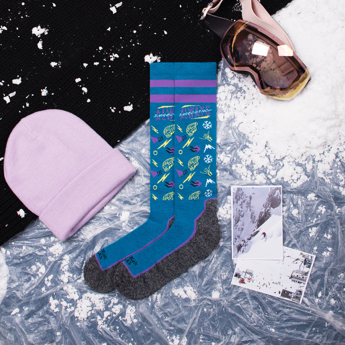 Always Shredding - Snow Socks